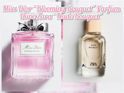 Miss Dior flower bouquet dupe